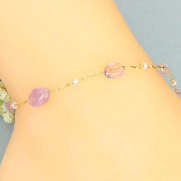 Handmade Anklet – A Stylish Choice for Women, Thoughtful Gift Idea, EVCH1256 - Picture 1 of 11